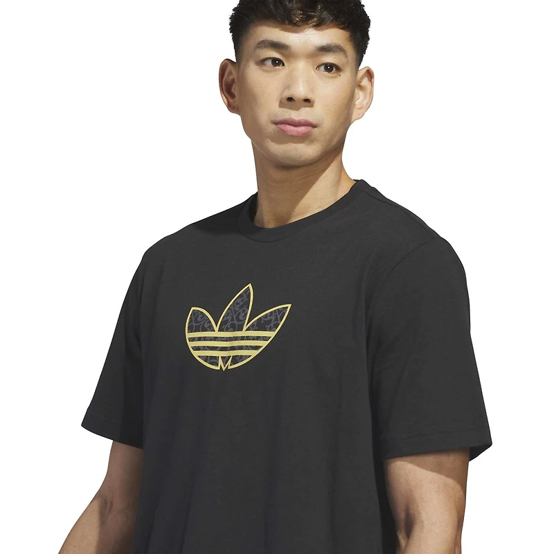 Men's adidas Black Spain National Team 2026 Away Jersey Hook T-Shirt
