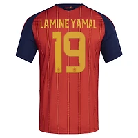 Men's adidas Lamine Yamal Red Spain National Team 2026 Home Replica Jersey