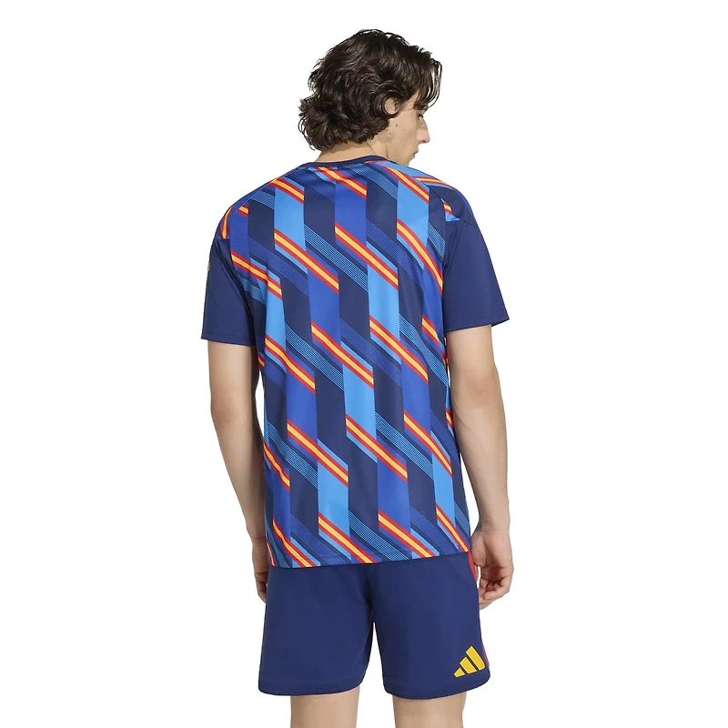 Men's adidas Navy Spain National Team 2026 Pre-Match Top