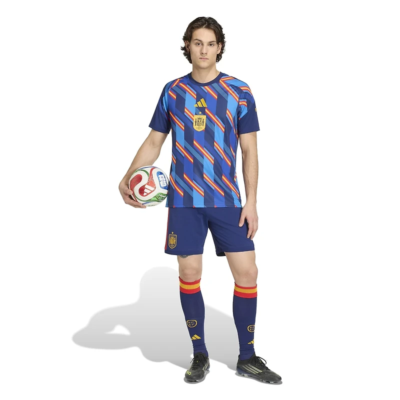 Men's adidas Navy Spain National Team 2026 Pre-Match Top