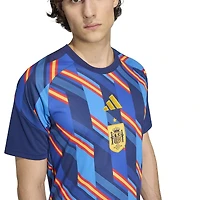 Men's adidas Navy Spain National Team 2026 Pre-Match Top