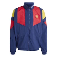 Men's adidas  Navy Spain National Team EQT Full-Zip Track Top