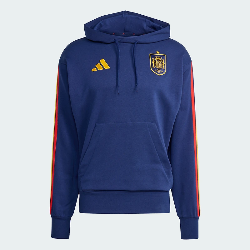 Men's adidas  Navy Spain National Team FIFA x World Cup 2026 Alphaskin Tri-Blend Hoodie