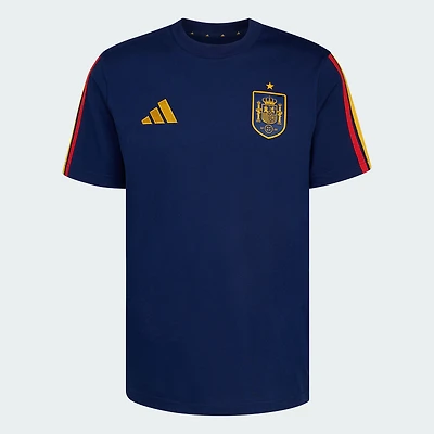 T-shirt adidas Alphaskin bleu marine pour homme, équipe nationale d'Espagne, FIFA x Coupe du Monde