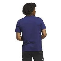 Men's adidas Navy Spain National Team Jersey Hook T-Shirt