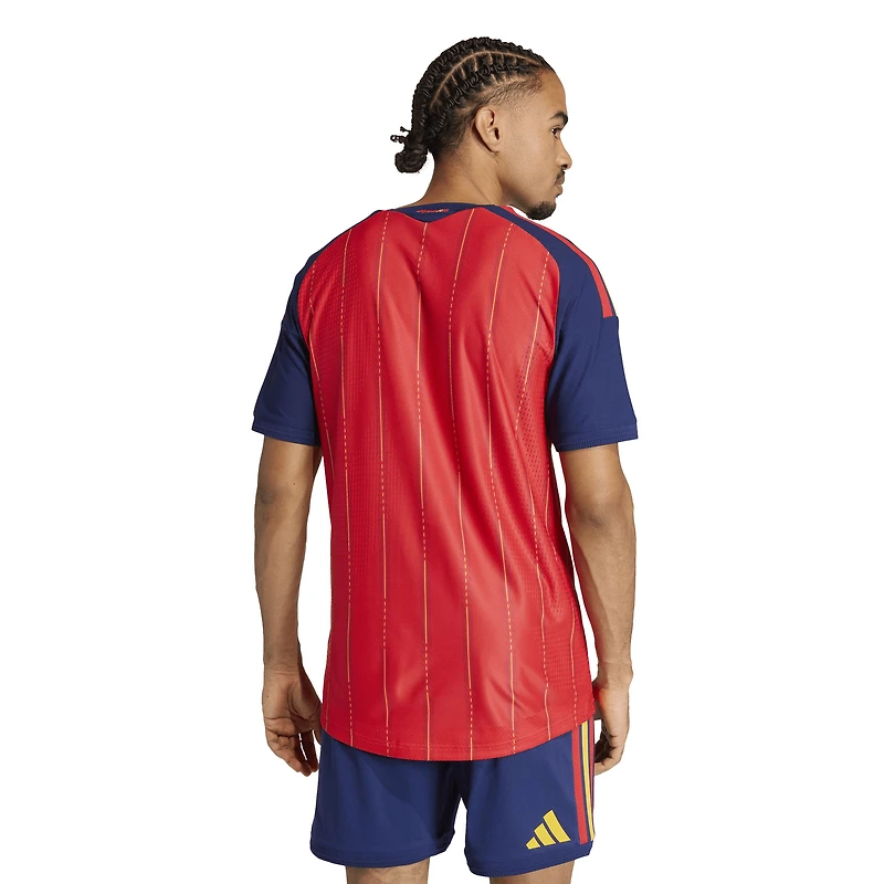 Men's adidas Red Spain National Team 2026 Home On-Field Authentic Jersey