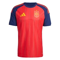 Maillot domicile authentique adidas rouge de l'équipe nationale espagnole 2026 pour homme