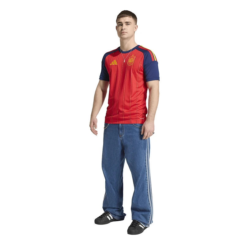Men's adidas  Red Spain National Team 2026 Home Replica Jersey