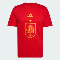 Men's adidas  Red Spain National Team Alphaskin Graphic T-Shirt