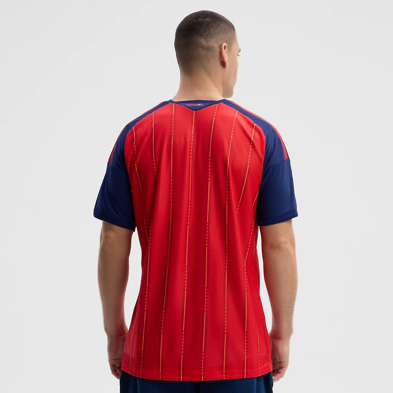 Maillot domicile authentique adidas rouge de l'équipe nationale espagnole pour homme, FIFA x Coupe du Monde 2026