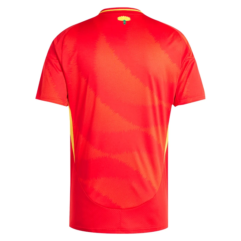 Men's adidas  Scarlet Spain National Team 2024 Home Replica Jersey