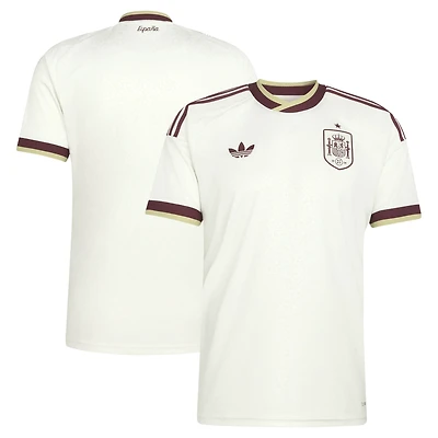 Men's adidas White Spain National Team 2026 Away Replica Jersey