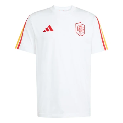 T-shirt adidas Alphaskin blanc pour homme, équipe nationale d'Espagne, FIFA x Coupe du Monde
