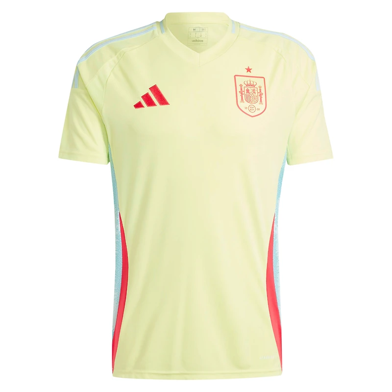 Men's adidas Yellow Spain National Team 2024 Away Replica Jersey