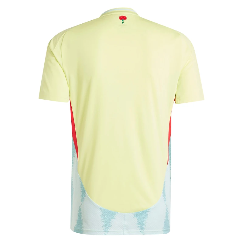 Men's adidas  Yellow Spain National Team 2024 Away Replica Jersey
