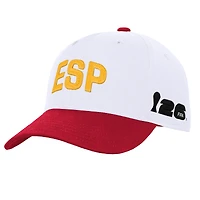 Casquette snapback blanche Outerstuff pour homme, équipe nationale espagnole, Coupe du Monde de la FIFA 2026
