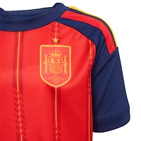 Mini-maillot réplique rouge adidas de l'équipe nationale espagnole pour la Coupe du Monde FIFA 2026, tout-petit