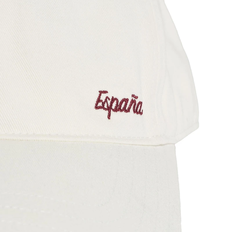 Unisex adidas White Spain National Team Dad Adjustable Hat