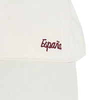 Unisex adidas White Spain National Team Dad Adjustable Hat