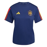 Women's adidas Navy Spain National Team FIFA x World Cup Alphaskin T-Shirt