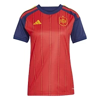 Maillot domicile réplique rouge adidas de l'équipe nationale espagnole féminine pour 2026