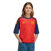 Maillot réplique domicile rouge adidas de l'équipe nationale espagnole pour jeunes (2026)