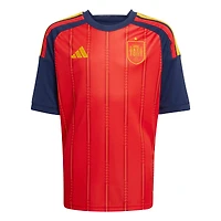 Maillot réplique domicile rouge adidas de l'équipe nationale espagnole pour jeunes (2026)