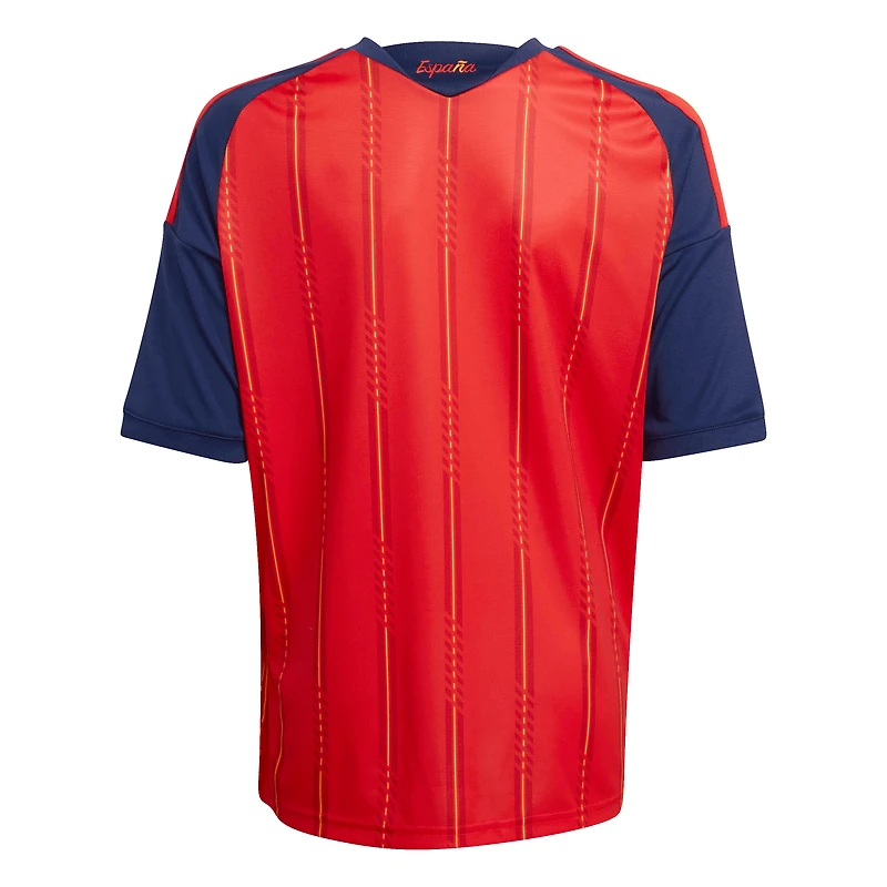 Youth adidas  Red Spain National Team 2026 Home Replica Jersey