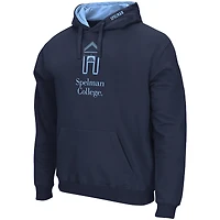 Sweat à capuche bleu marine Colosseum Spelman College Jaguars Arch & Logo 3.0 pour homme