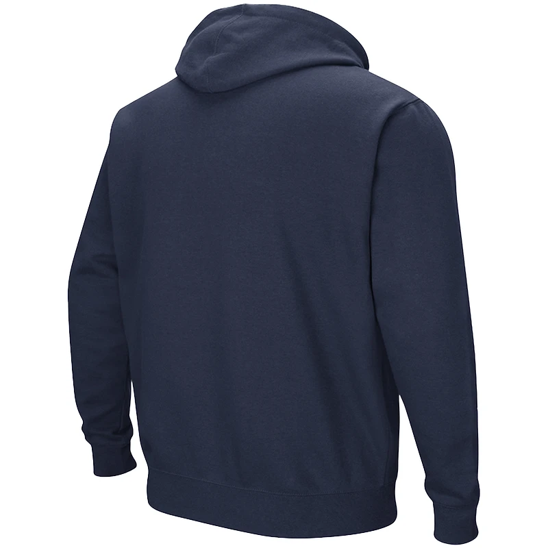 Sweat à capuche bleu marine Colosseum Spelman College Jaguars Arch & Logo 3.0 pour homme