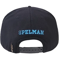 Men's Pro Standard Black Spelman College Jaguars Arch Over Logo Snapback Hat
