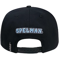 Casquette Snapback Pro Standard noire pour homme avec logo Spelman College Jaguars