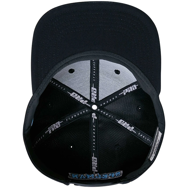 Casquette Snapback Pro Standard noire pour homme avec logo Spelman College Jaguars