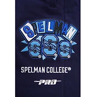 Pantalon de survêtement en molleton Pro Standard bleu marine Spelman College Jaguars Homecoming pour hommes