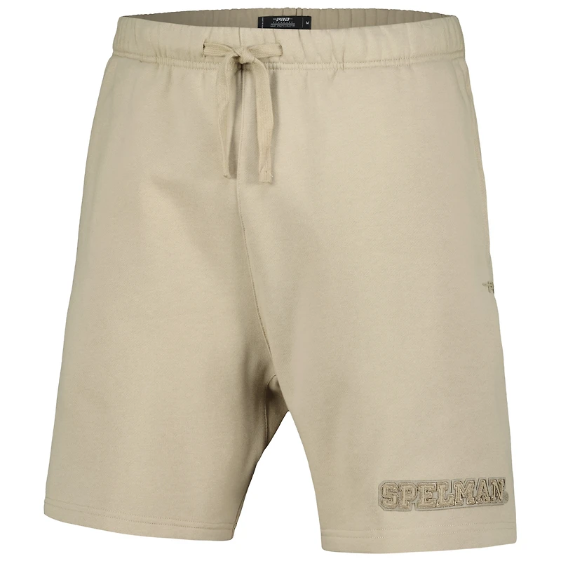 Short décontracté neutre Pro Standard Tan Spelman College Jaguars pour hommes