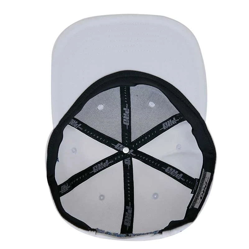 Men's Pro Standard White Spelman College Jaguars Primary Logo Wool Snapback Hat