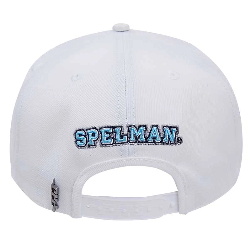 Men's Pro Standard White Spelman College Jaguars Wool Snapback Hat