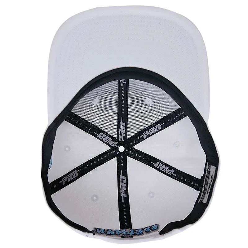 Men's Pro Standard White Spelman College Jaguars Wool Snapback Hat