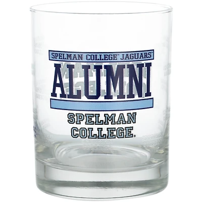 Spelman College Jaguars 14oz. Alumni Rocks Glass