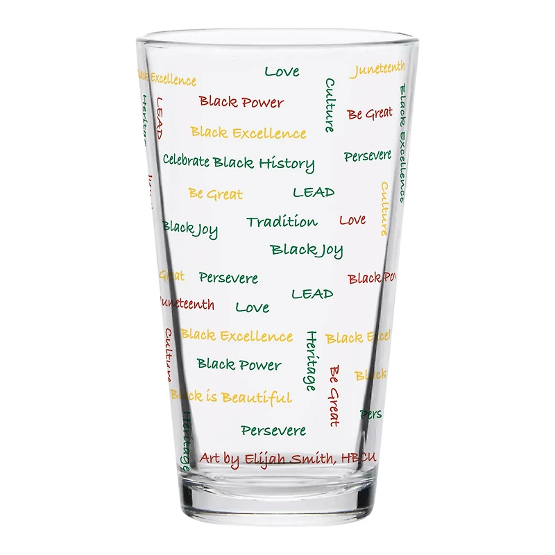 Jaguars du Collège Spelman 16oz. Verre à pinte