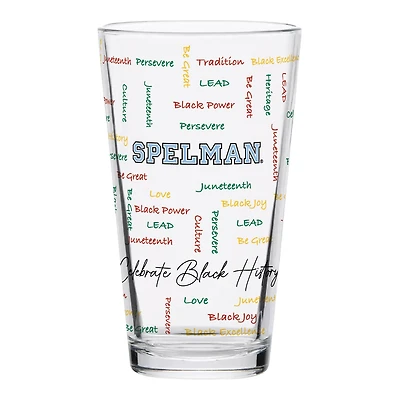 Jaguars du Collège Spelman 16oz. Verre à pinte