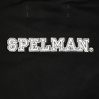 Sweat-shirt court à enfiler Pro Standard Black Spelman College Jaguars Pearl pour femme