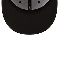 Casquette ajustée 59FIFTY New Era noire sur le thème des Indiens de Spokane pour hommes