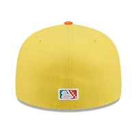 Men's New Era  Yellow/Orange Spokane Indians 2026 Copa De La Diversion 59FIFTY Fitted Hat