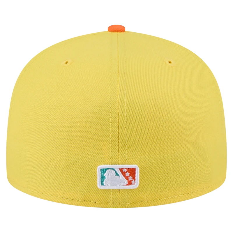 Casquette ajustée 59FIFTY Spokane Indians Copa de la Diversión New Era pour homme jaune