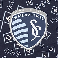 Body T-shirt Sport Design pour bébé bleu marine de Suède Sporting Kansas City