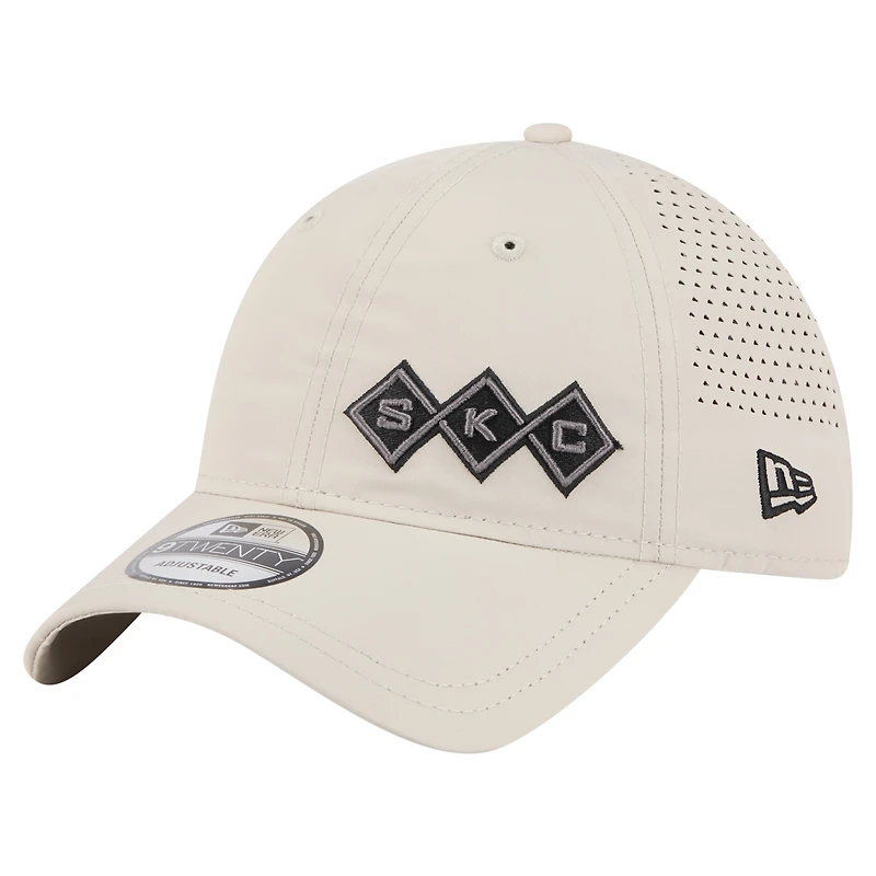 Casquette ajustable 9TWENTY Kansas City Active de New Era pour homme, couleur tan