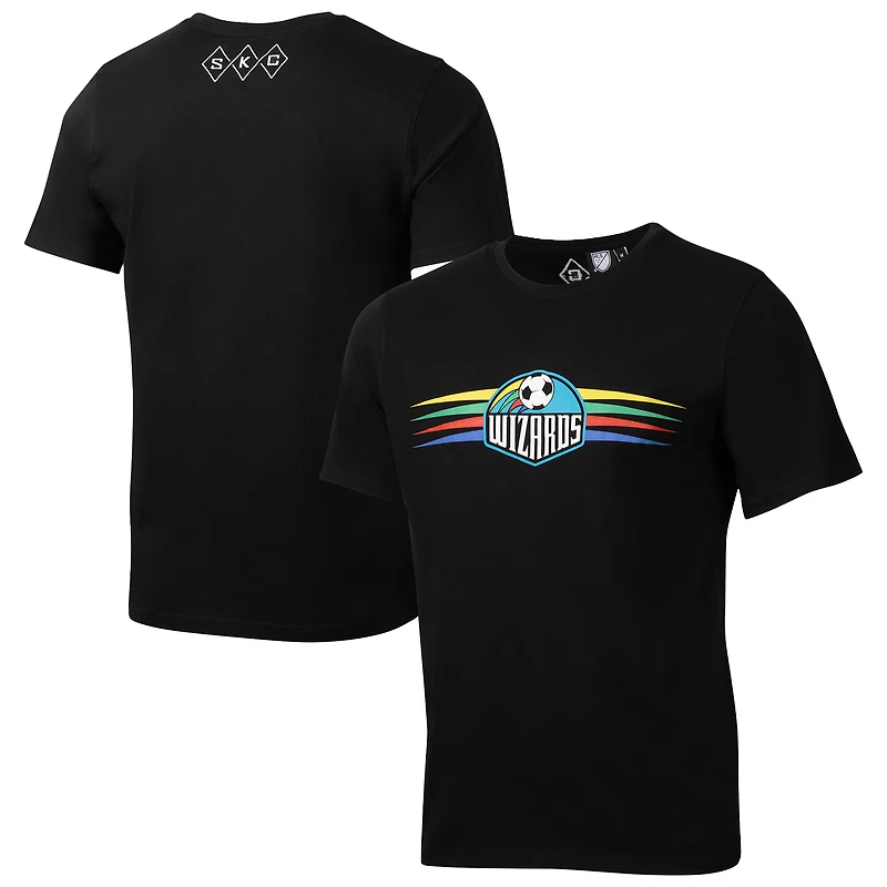 Men's Sport Design Sweden Black Sporting Kansas City Game Day Relaxed T-Shirt