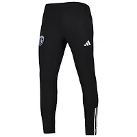 Men's adidas Black Sporting Kansas City 2023 On-Field Team Crest AEROREADY Training Pants