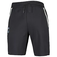Men's adidas Black Sporting Kansas City 2023 Player Travel Shorts